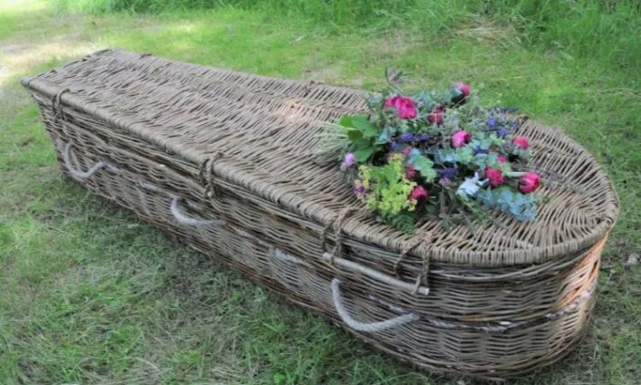 Woven Farewell Coffins